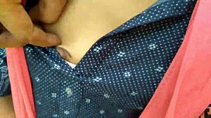 desi girlfriend bends over for boyfriend's hardcore outdoor doggy cumshot