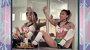 Innocent Japanese Patient Gets Tight Shaved Pussy Examined by Doctor