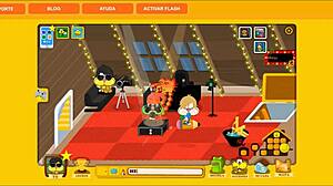 fatty with huge tits bounces on my thick cock!