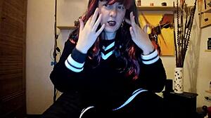 Stuff these filthy dirty socks deep into your worshiping mouth now!