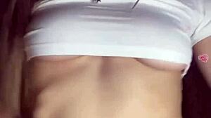 russian teen 18+ sways hips seductively on bigo captivating viewers with rhythmic moves