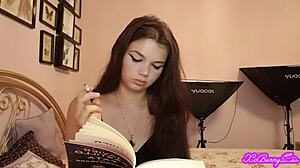 Mistress Xo Bunny Lights Up Cigarette While Ignoring Your Pathetic Pleas