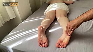 Horny Stepmom Fucked Hard After Erotic Massage Session