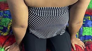 little brother-in-law fucks new sister-in-law's tight pussy quick after wedding