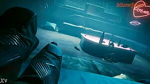 Street hooker whispers dirty english teases pov fuck doll cyberpunk street vibe