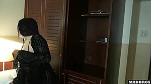 french girl gothic neighbor double penetrated by bbc monsters