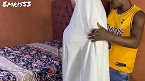 Muslim couple starts morning with intense hardcore pounding