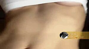 russian teen 18+ sways hips seductively on bigo captivating viewers with rhythmic moves