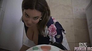 good boy seduces big ass milf mother-in-law in taboo creampie