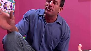 damn 18yo teen bent over for ANAL FUCK in fishnets and heels