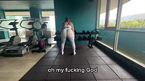 Gym Pickup Curvy Big Tits Latina Huge Ass Big Cock Creampie Doggystyle
