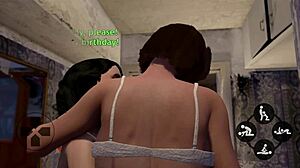 Futanari Milf's Taboo Anal with Step Family in Cartoon Orgy