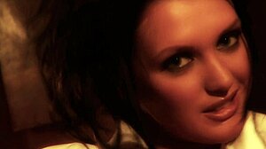 Sharka Blue's Shaved Pussy Takes Balls-Deep While Ass Gets Fucked Hard