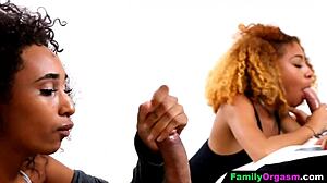 stepdaughters swap tight pussies for family forgiveness orgy