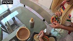 kenzie reeves stuffed full of hot cum thanksgiving load