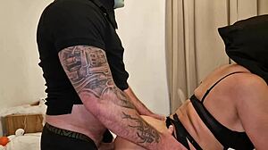 Halloween Creep Fills Her Fat Ass With Sick Cum Creampie!