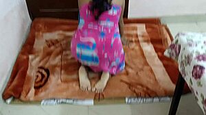 wanna see this horny Indian teen's shaved pussy get wrecked outdoors on the ranch?