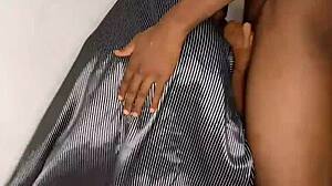 hijabpinkpussy slurps bbc balls deep sloppy worship blowjob