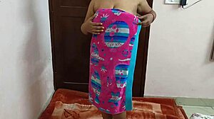 wanna see this horny Indian teen's shaved pussy get wrecked outdoors on the ranch?