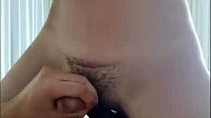 mexican teen neighbor squirts and creampies on first big cock