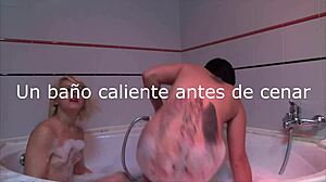 Hot Shower Orgy Before Dinner with Big Tits Cumshots!