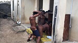 Fat Ass Bitch Pounded Hard by Two Horny Monster BBCs