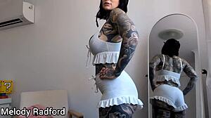 Sleepwear Haul Exposes Big Tits and Curves