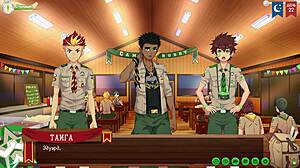 kiran meets game friends camp naughty russian twist