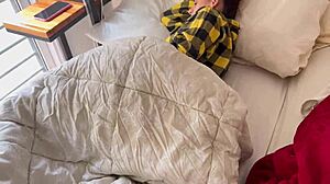 Half-Sisters Take My Cock Day And Night In Cute Homemade Brunette Sessions