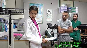 perverted podiatrist angel ramirez tickles feet in latex gloves