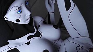 Projekt passion delivers hot blonde witch ai robot cumshots alongside fiery redhead
