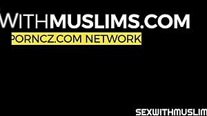 niqab whore craves brutal cock pounding handjob finish