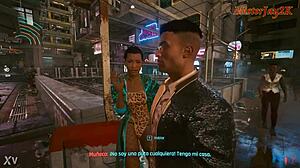 Street hooker whispers dirty english teases pov fuck doll cyberpunk street vibe