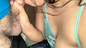 Ok stepbro suck your cock cum on my pregnant tits don't tell anyone