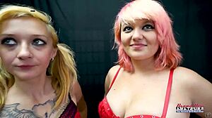 Horny CUTIES JACKIE And TRINITY SUCK Deep Then RIDE COCK To MILK Every Drop