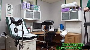 perverted podiatrist angel ramirez tickles feet in latex gloves