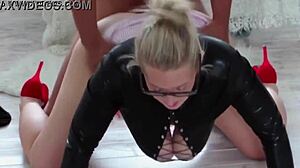 Chubby German MILF Big Tits Big Ass Bent Over Doggystyle Creampie Homemade Heels