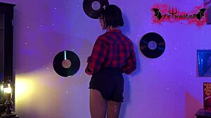 delicious pinup teen slut deepthroats in doggystyle humiliation cosplay