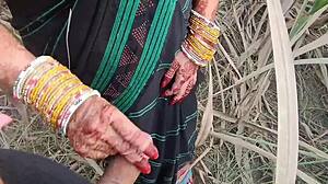 indian desi village girl pisses publicly outdoors for first time thrill