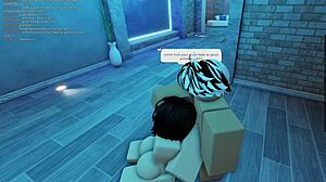 fucking my slut right in front of that princess in roblox condo