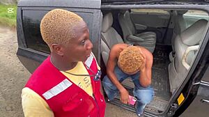 Police officer fucking stranger hard, you like that?