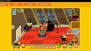 fatty with huge tits bounces on my thick cock!