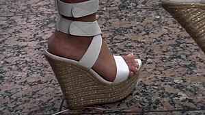 Petite Asian Legs in Sexy Heels and Shoes