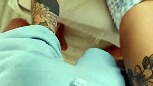 stepsister begs to lose anal virginity with creampie gaping in homemade taboo closeup