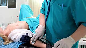 best gyno exam makes her orgasm uncontrollably!