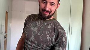 imagine your wife choking gagging on soldier cock in pov cuckold face fuck