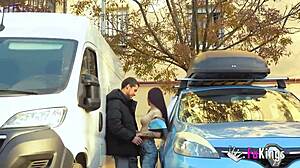 Petite Nympho Sofia Sweet Devours 10-Inch Cock Hard!