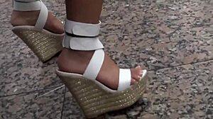 Petite Asian Legs in Sexy Heels and Shoes