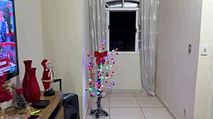 went to borrow sugar from neighbor but craved his muscular thick cock instead