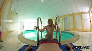 kinky cutie fingers pussy gets licked and fucked hard in pov